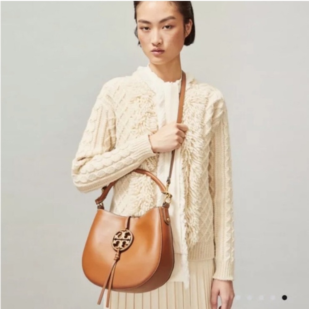 Tory Burch MILLER METAL-LOGO MINI HOBO - Picture 3 of 17